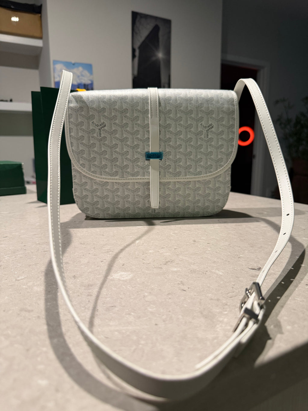 GY Messenger Bag - White
