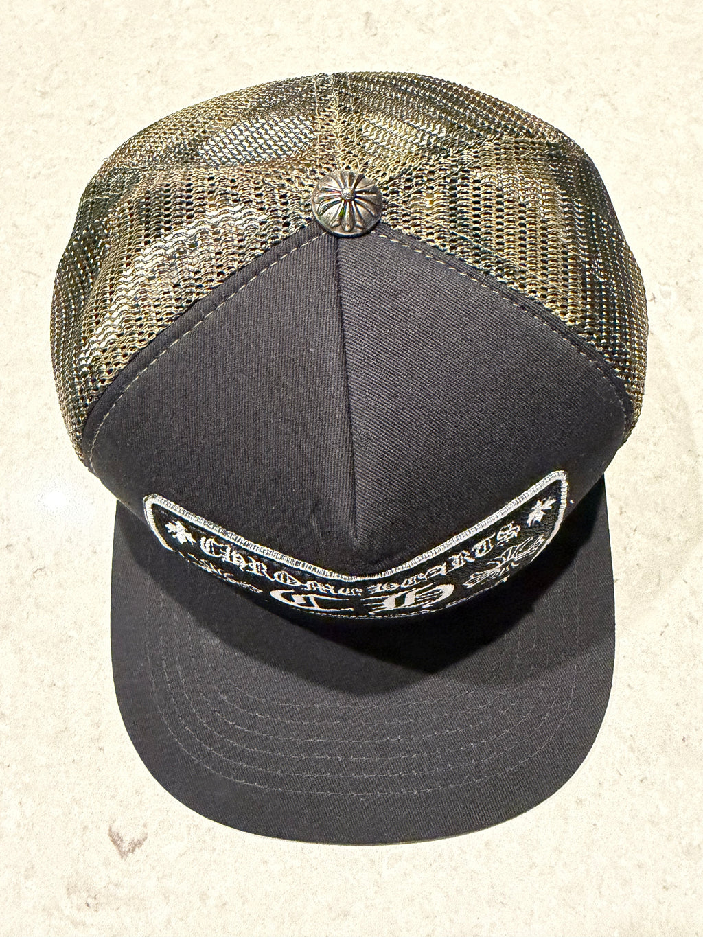 Chrome Trucker Hat - Camouflage