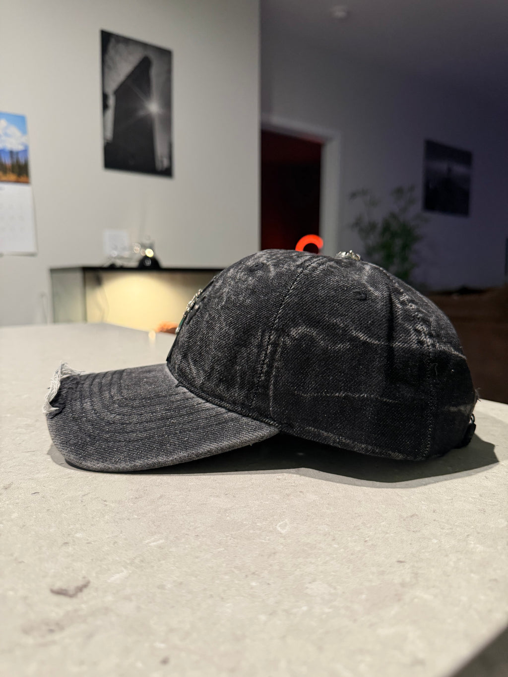 Chrome Hat - Distressed