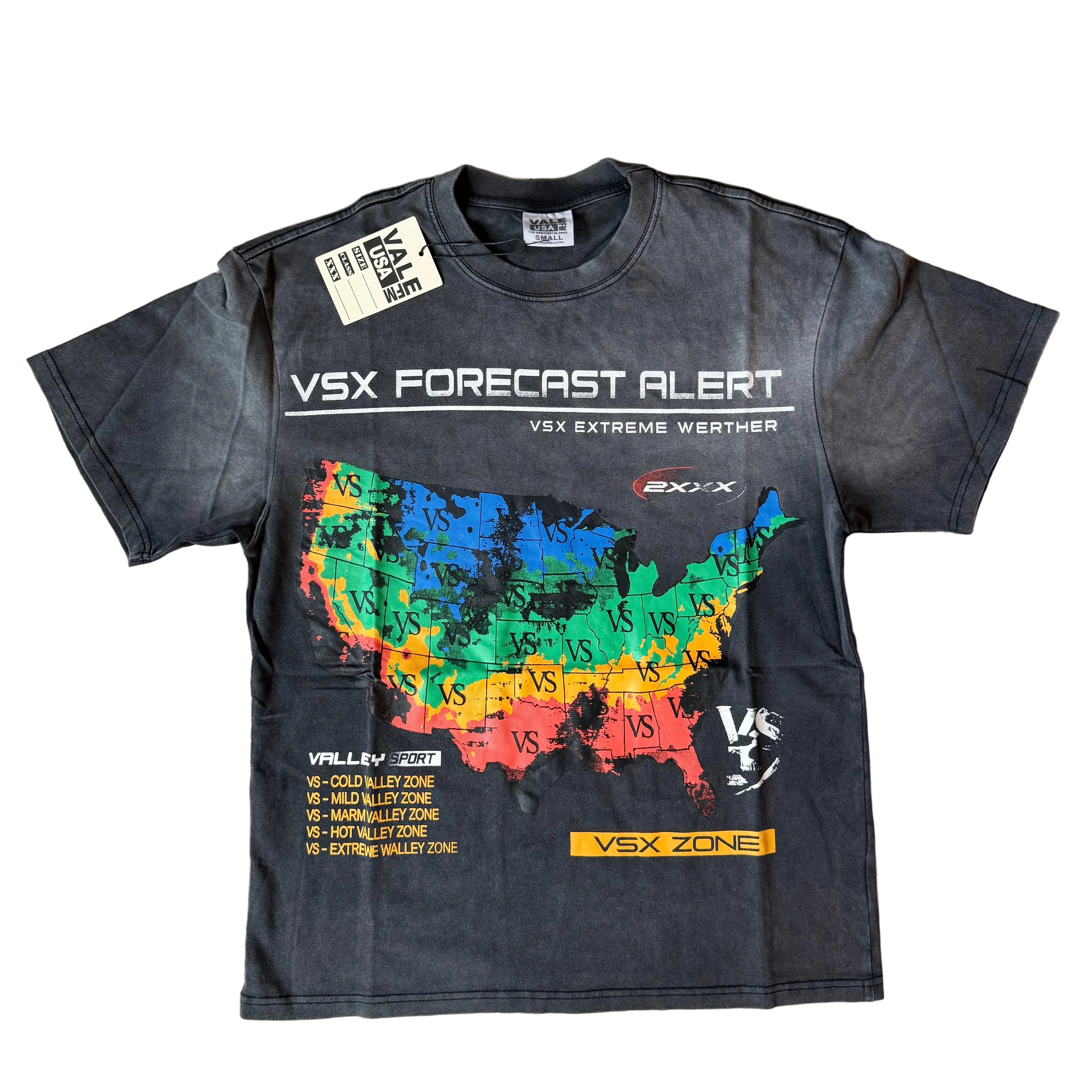 Vale Lives Weatherman Tee Black