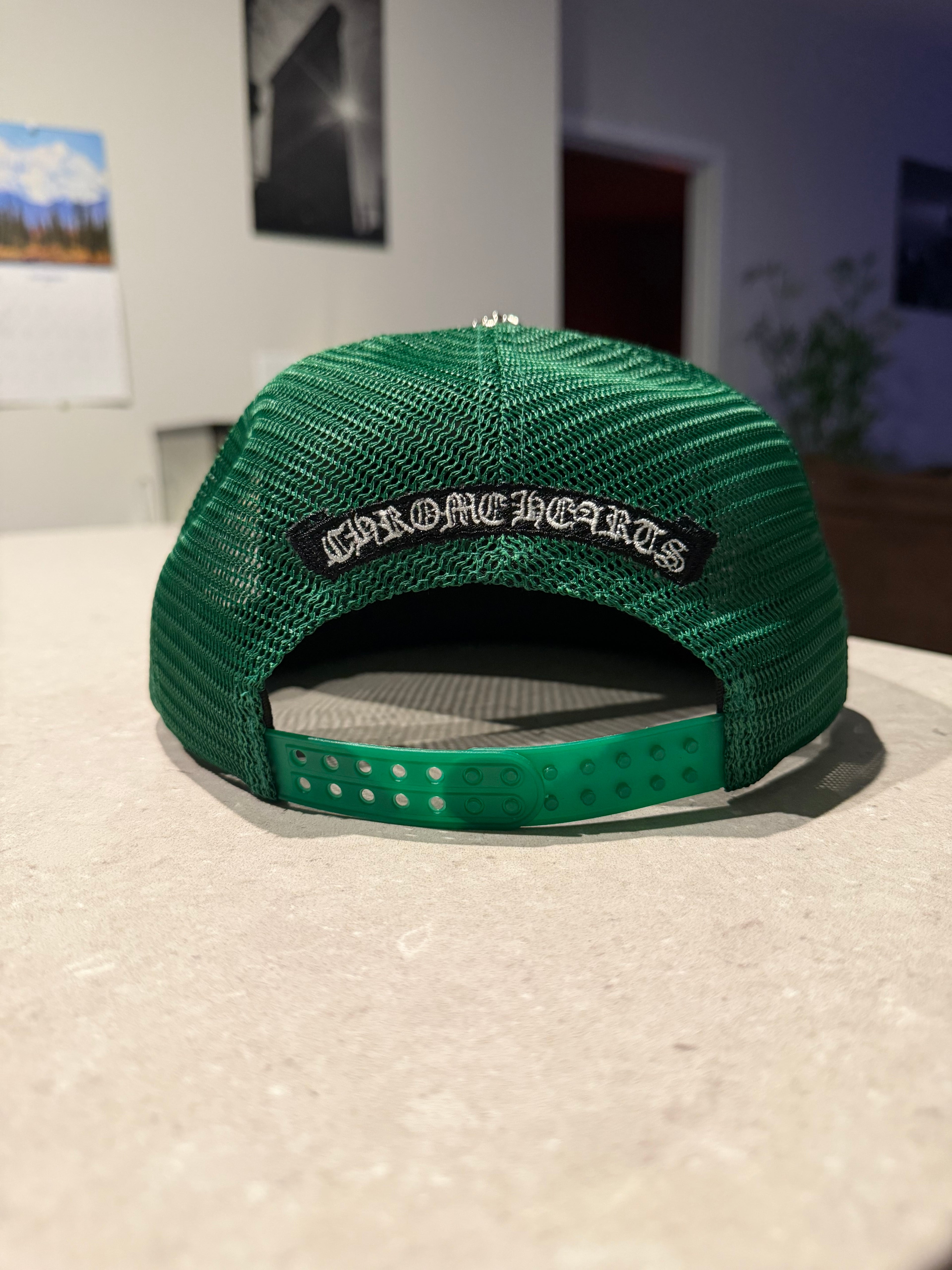 Chrome Trucker Hat - Green