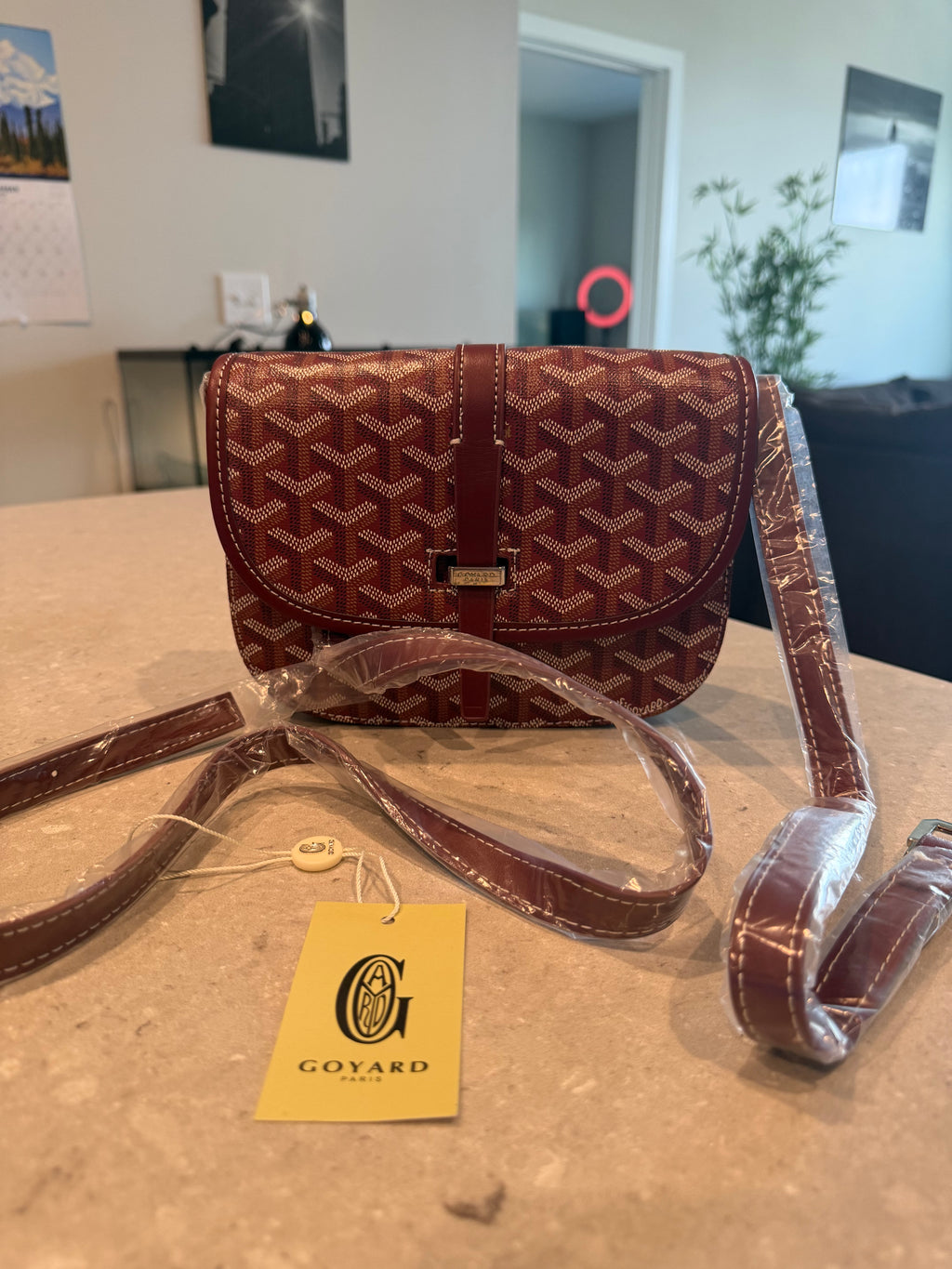 GY Messenger Bag - Maroon