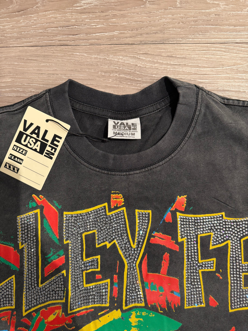Vale Forever Bling Graffiti Tee