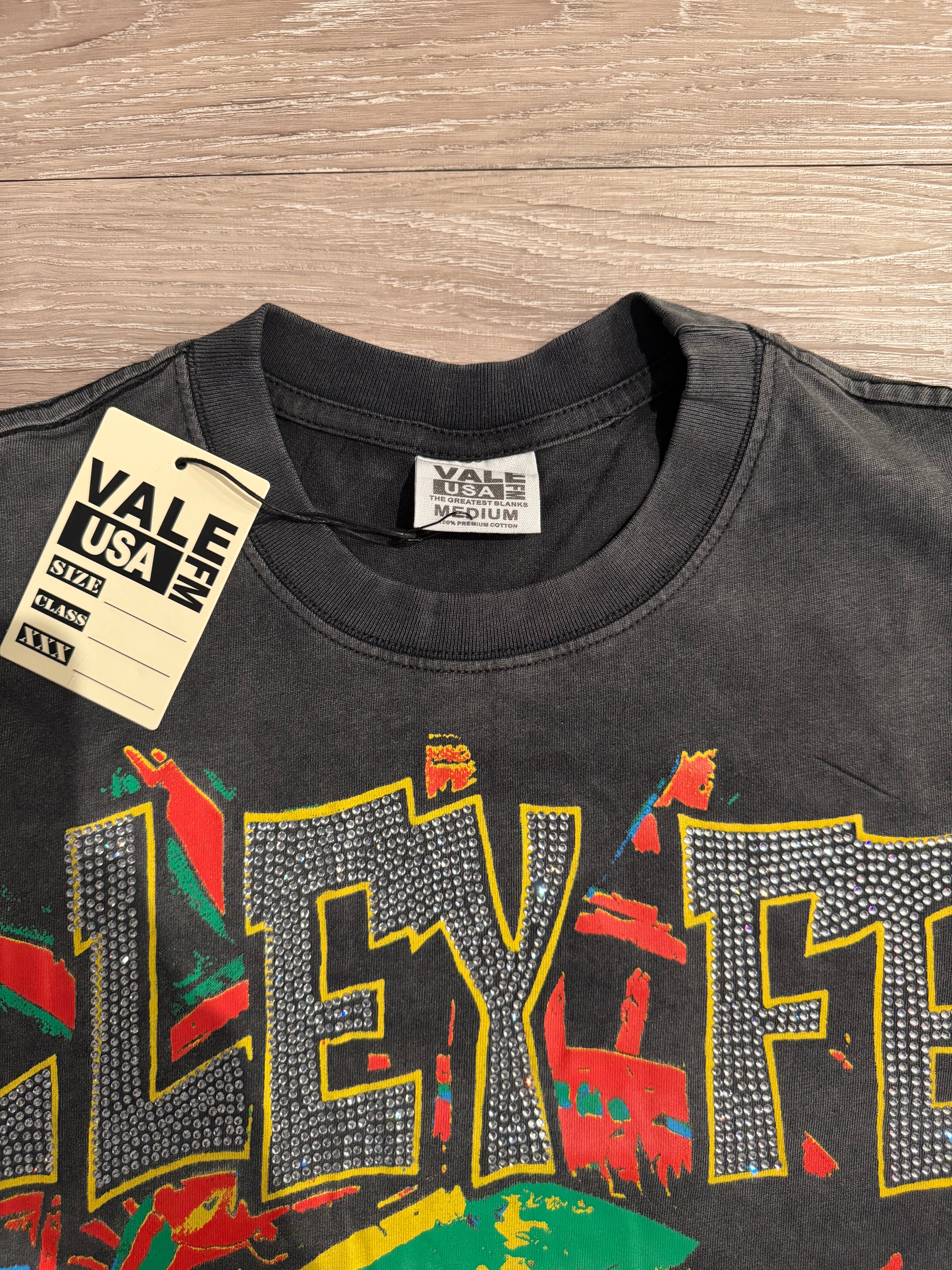 Vale Forever Bling Graffiti Tee
