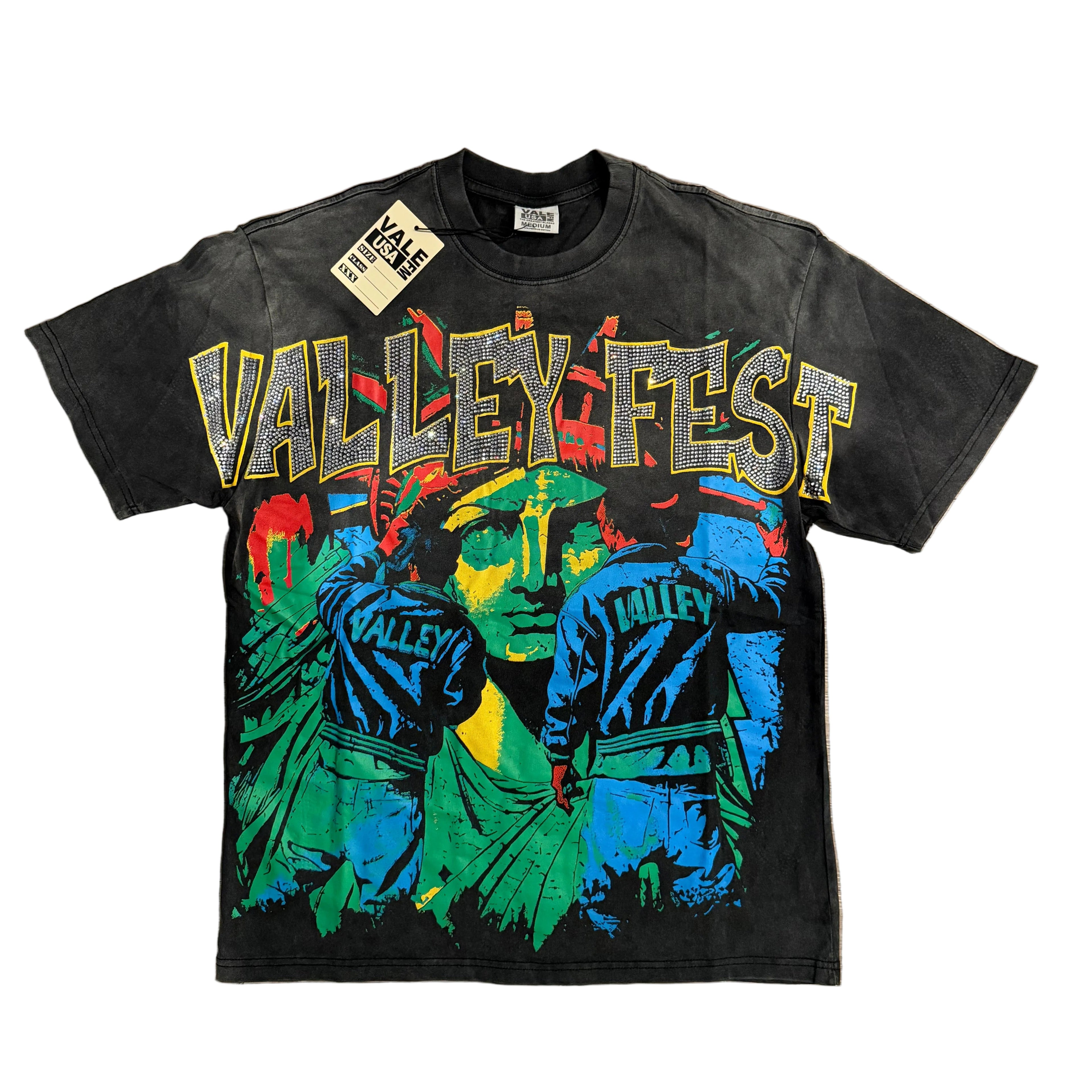 Vale Forever Bling Graffiti Tee