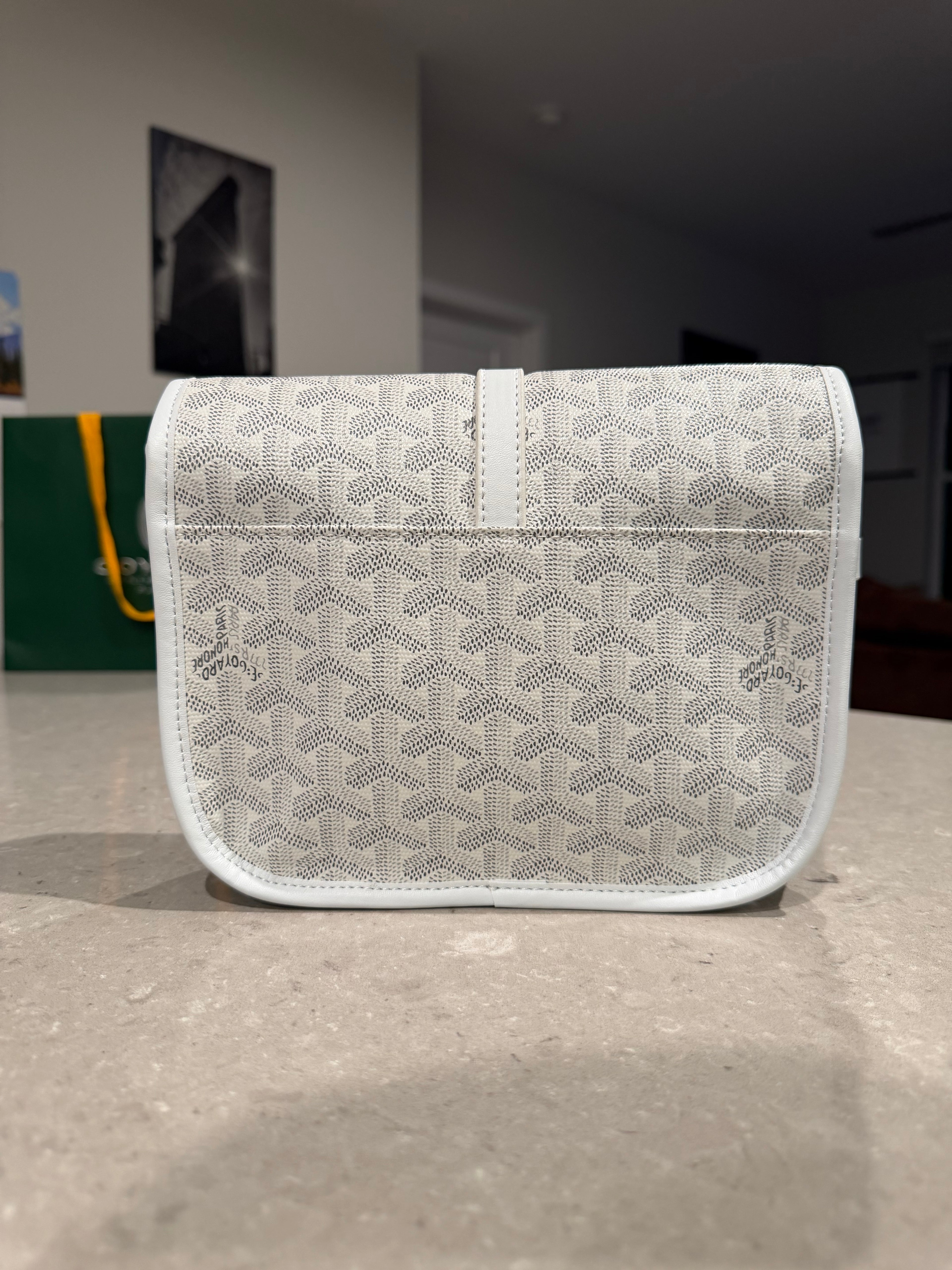 GY Messenger Bag White