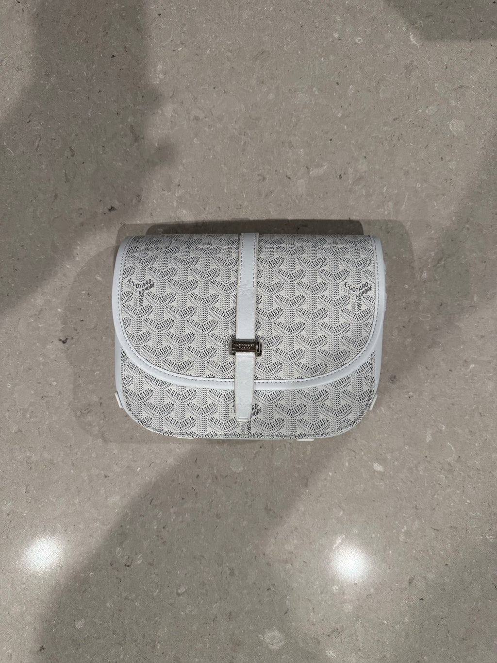 GY Messenger Bag White