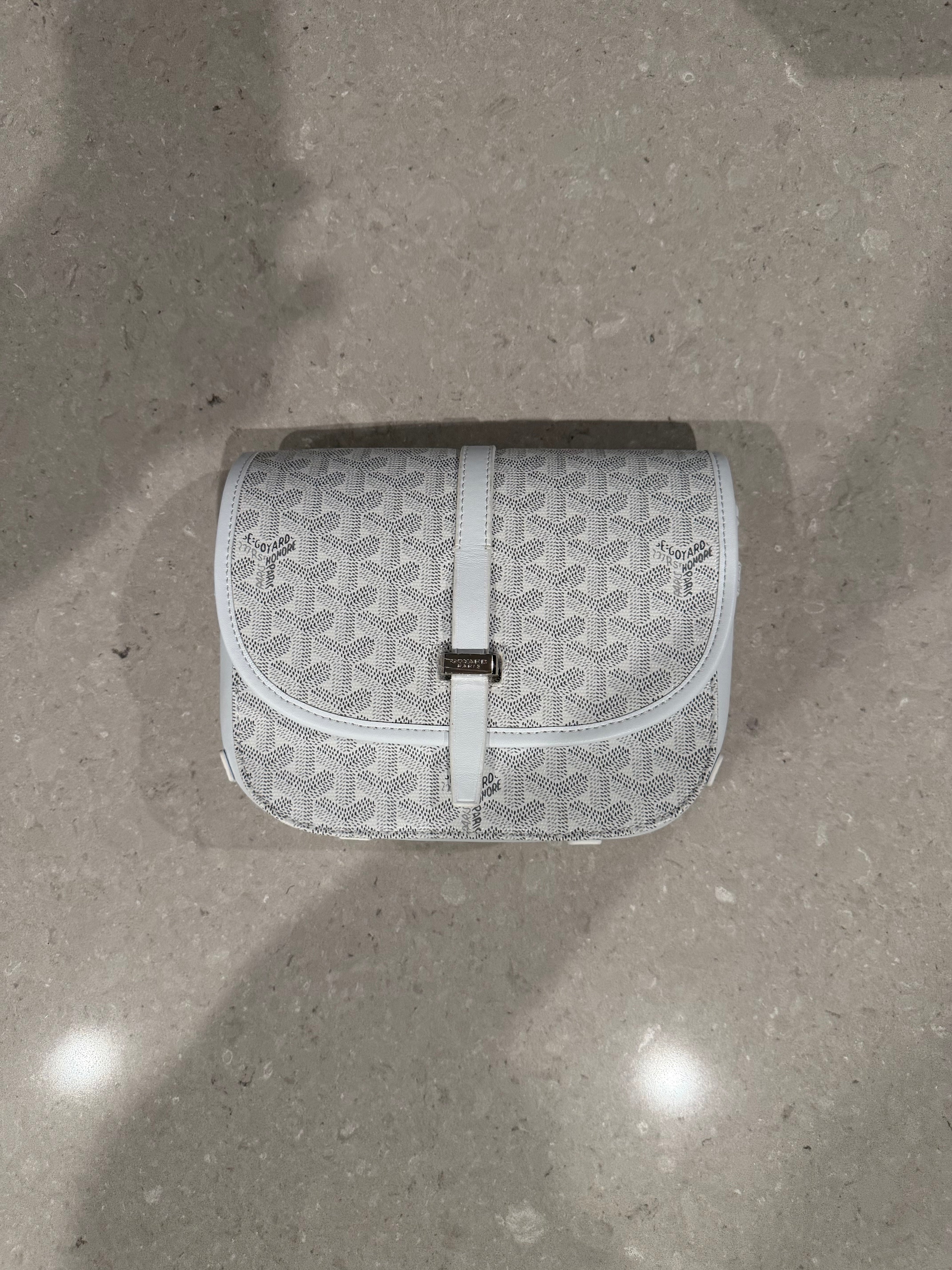 GY Messenger Bag White