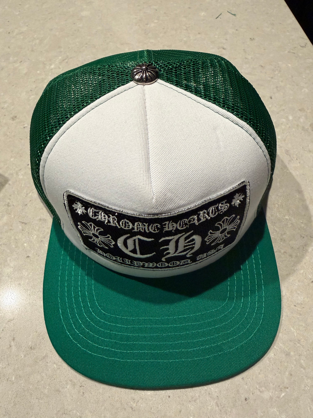 Chrome Trucker Hat - Green