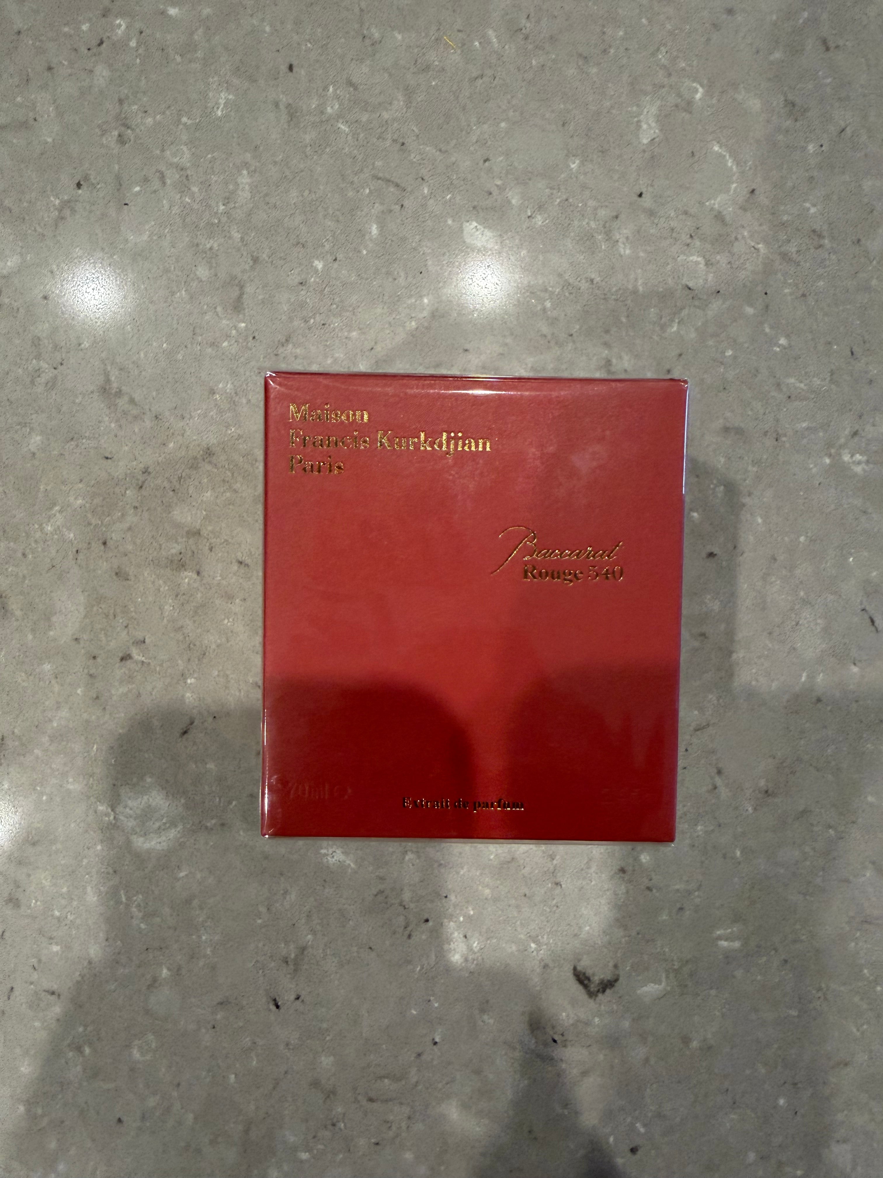Baccarat Rouge 540 Cologne