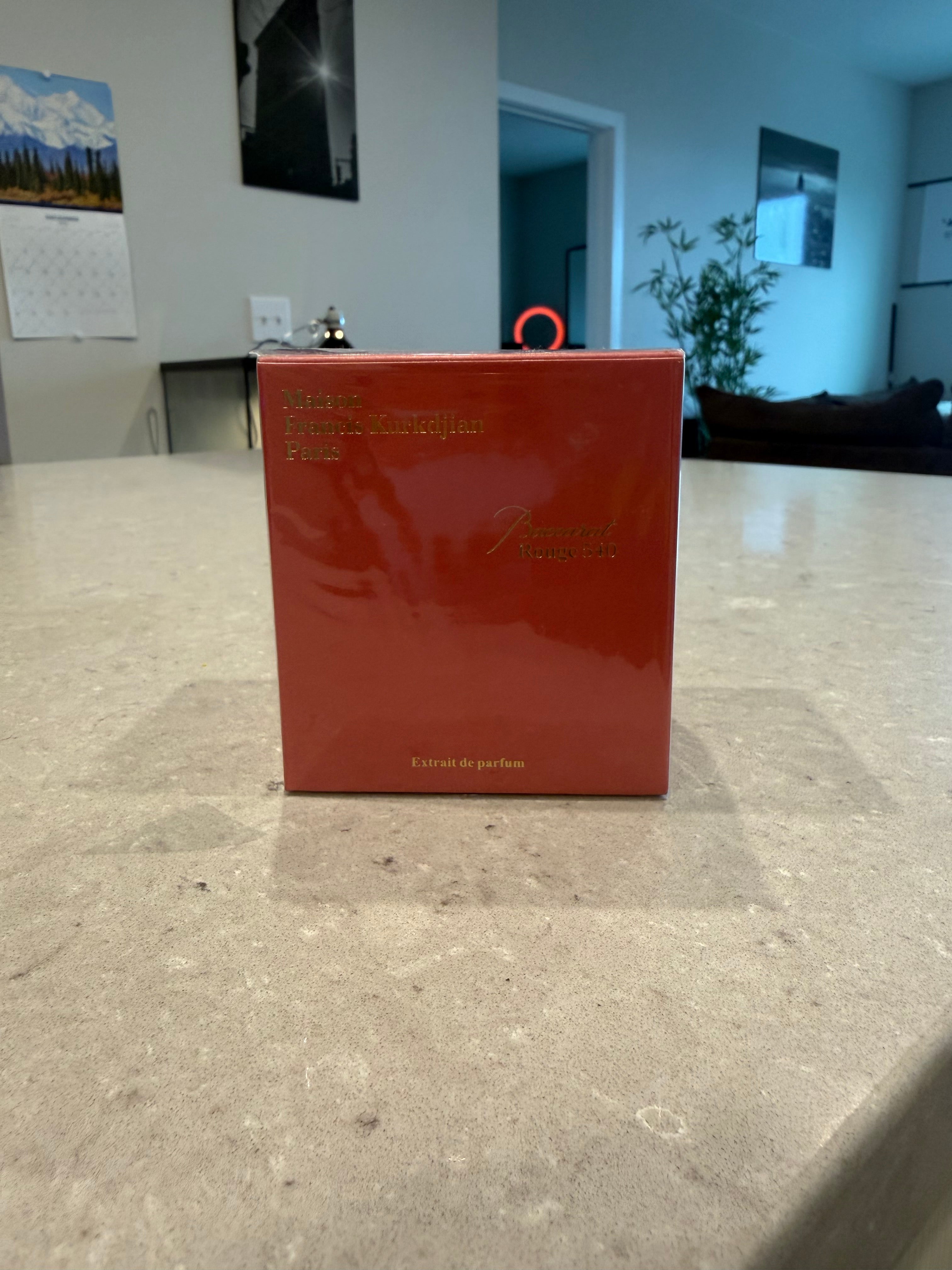 Baccarat Rouge 540 Cologne