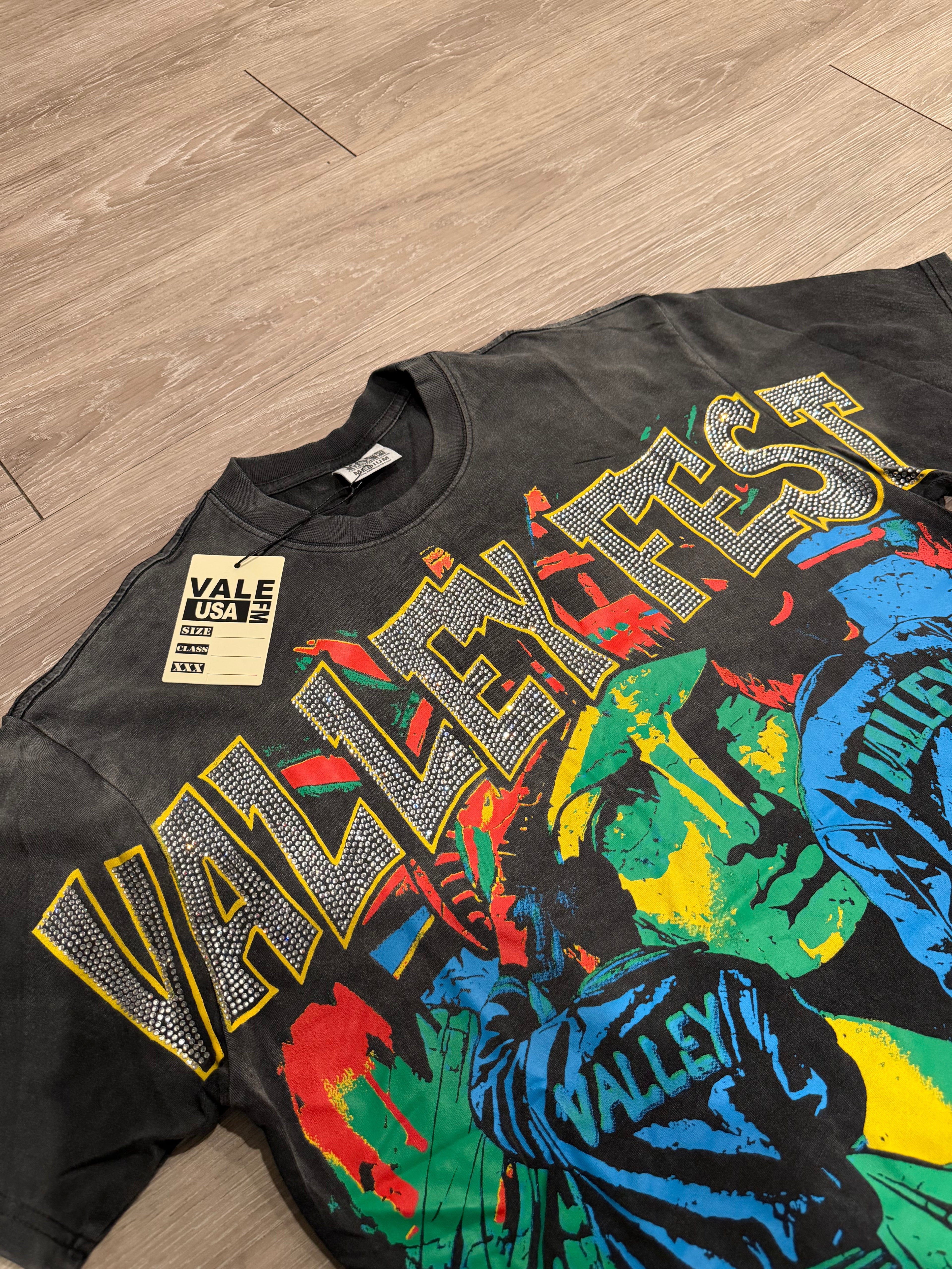 Vale Forever Bling Graffiti Tee