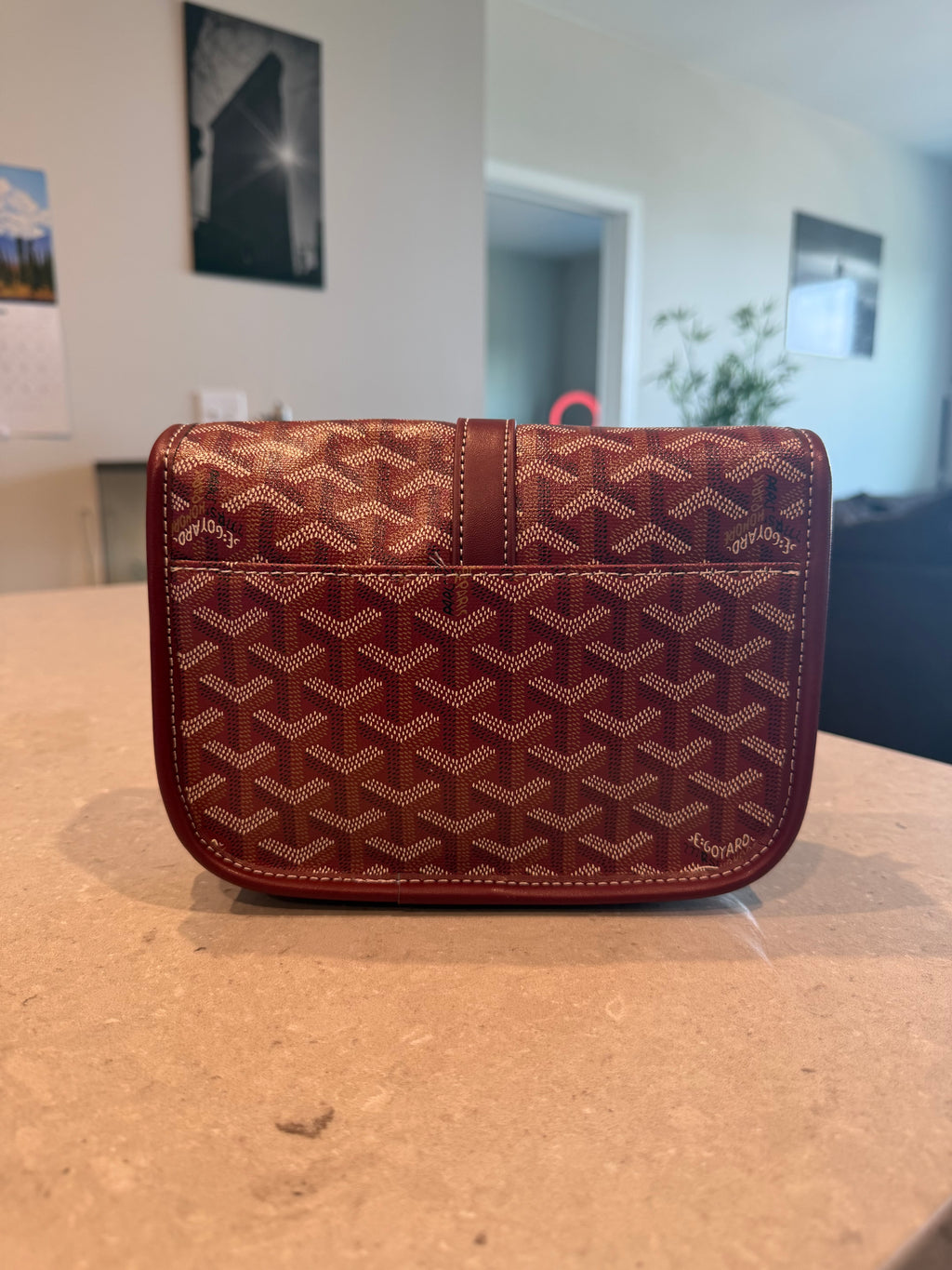 GY Messenger Bag - Maroon