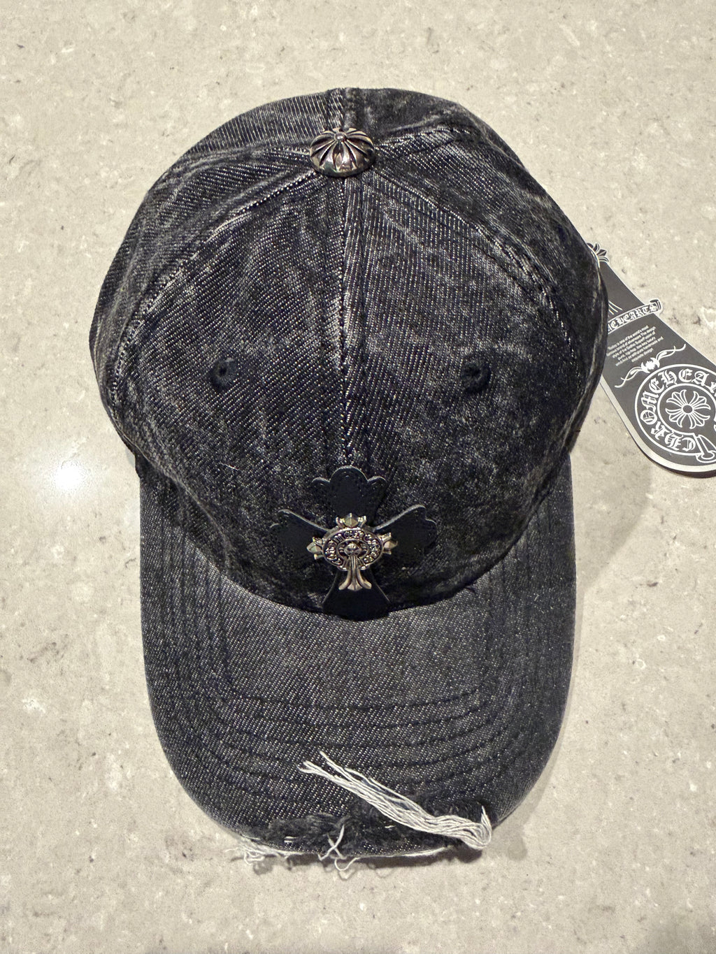 Chrome Hat - Distressed