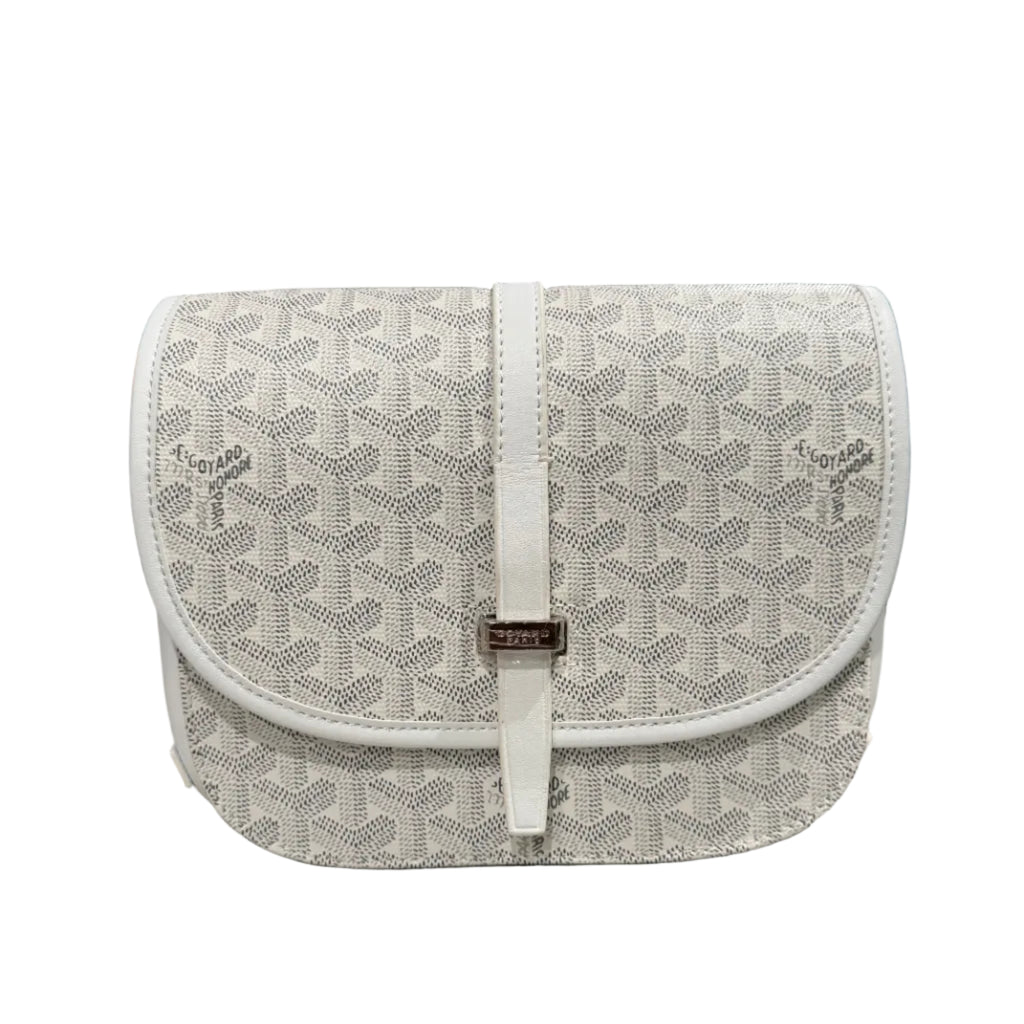 GY Messenger Bag White