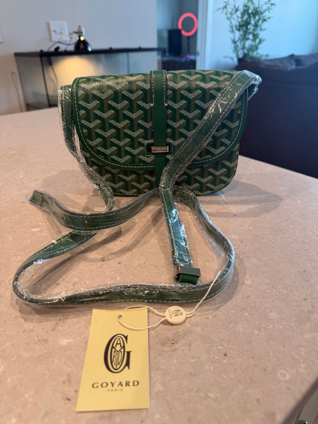 GY Messenger Bag - Green