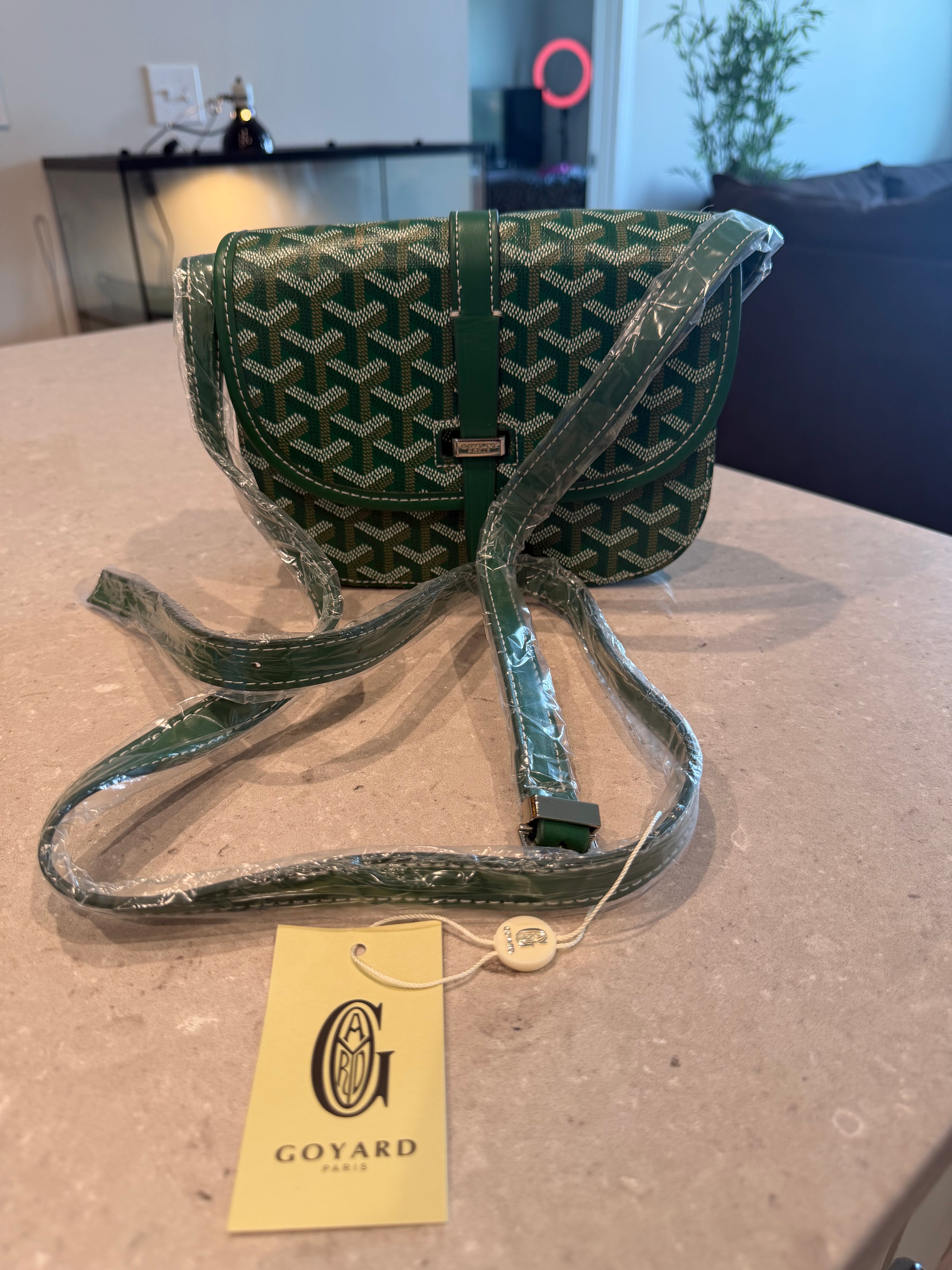 GY Messenger Bag - Green