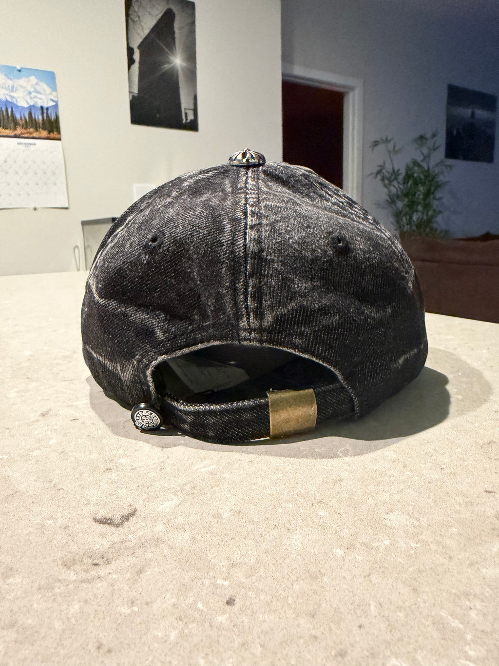 Chrome Hat - Distressed
